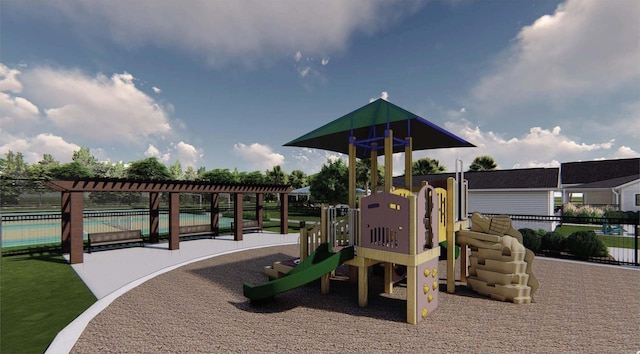 5034 Selene Ct, Myrtle Beach, SC 29588 - community playground featuring a swimming pool