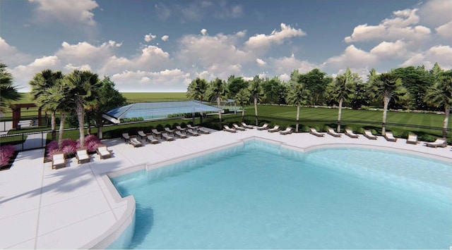 5034 Selene Ct, Myrtle Beach, SC 29588 - community pool featuring a patio