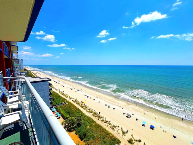 2007 S Ocean Blvd Unit 1506, Myrtle Beach, SC 29577 - water view with local beach