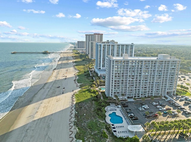 9820 Queensway Blvd Unit 502, Myrtle Beach, SC 29572 - aerial view of expansive coastline
