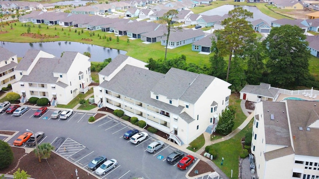1100 Possum Trot Dr Unit D106, North Myrtle Beach, SC 29582 - aerial view of residential area with a large body of water