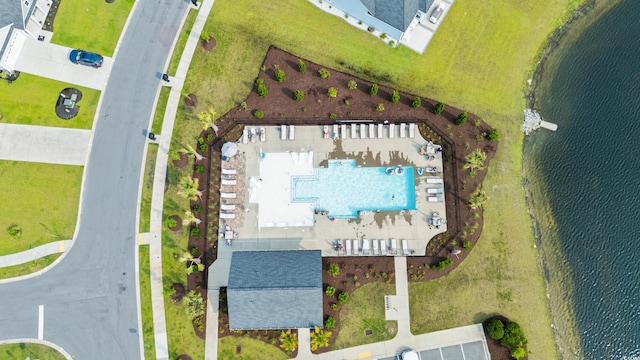 314 Bumble Cir, Murrells Inlet, SC 29576 - aerial view of a nearby body of water and a pool