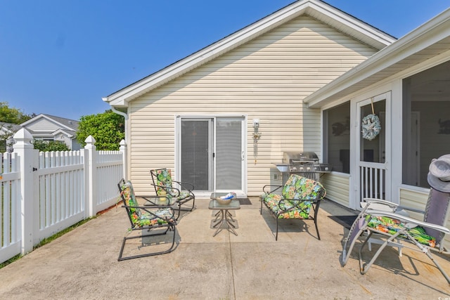 1407 Sunningdale Ln, Myrtle Beach, SC 29588 - view of patio featuring a grill