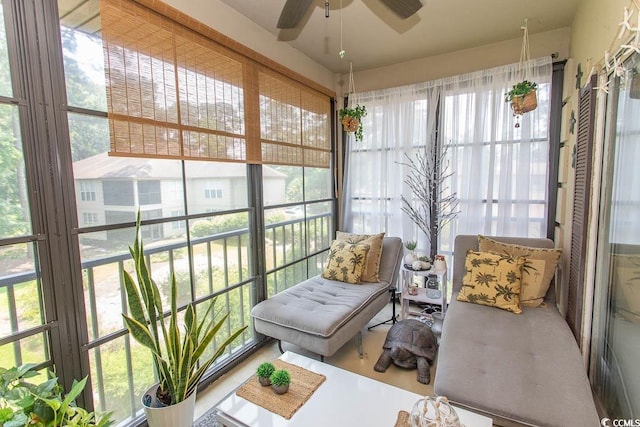 108 Pipers Ln Unit 108, Myrtle Beach, SC 29575 - sunroom / solarium with ceiling fan
