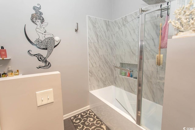 108 Pipers Ln Unit 108, Myrtle Beach, SC 29575 - full bath featuring enclosed tub / shower combo and baseboards