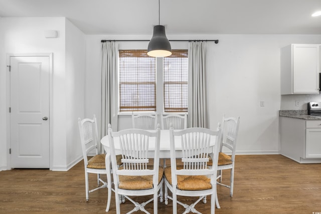 3547 Ladybank Loop, Myrtle Beach, SC 29577 - dining room featuring wood finished floors and baseboards