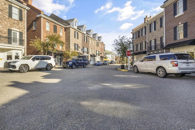 3547 Ladybank Loop, Myrtle Beach, SC 29577 - view of asphalt street with a residential view and traffic signs