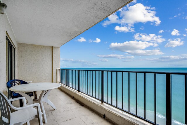 912 N Waccamaw Dr Unit 904, Garden City Beach, SC 29576 - balcony featuring a water view