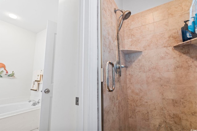 1044 Martin Ln, Conway, SC 29526 - bathroom with a shower stall and a bath