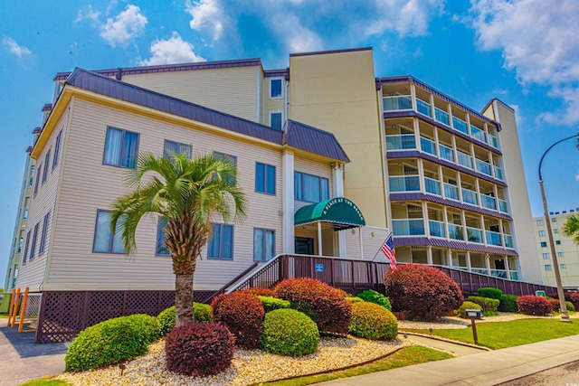 4525 S Ocean Blvd Unit 406, North Myrtle Beach, SC 29582 - view of building exterior