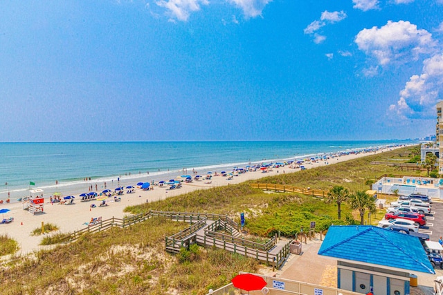 4525 S Ocean Blvd Unit 406, North Myrtle Beach, SC 29582 - water view featuring nearby beach