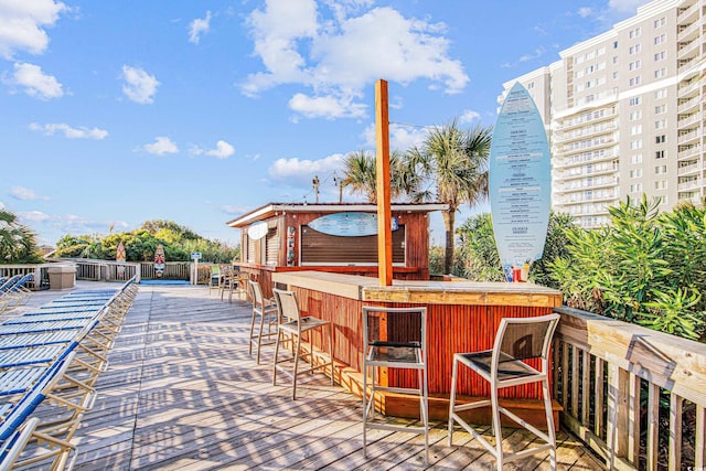 161 Seawatch Dr Unit 710, Myrtle Beach, SC 29572 - view of wooden deck