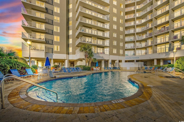 161 Seawatch Dr Unit 710, Myrtle Beach, SC 29572 - community pool featuring a patio