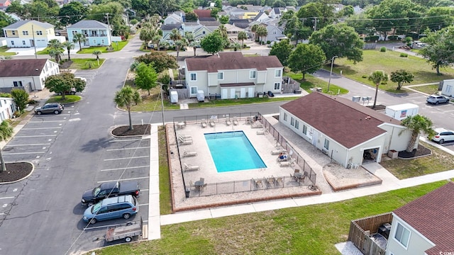 800 9th Ave S Unit E-4, North Myrtle Beach, SC 29582 - aerial perspective of suburban area with a pool