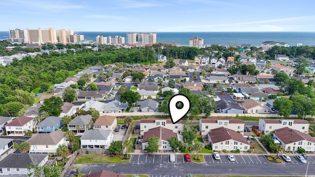 800 9th Ave S Unit E-4, North Myrtle Beach, SC 29582 - aerial view of residential area featuring a nearby body of water