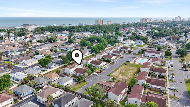 800 9th Ave S Unit E-4, North Myrtle Beach, SC 29582 - aerial view of property and surrounding area featuring a large body of water