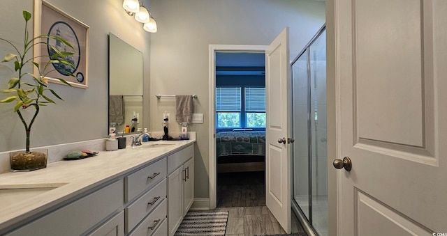 784 Flowering Branch Ave, Little River, SC 29566 - ensuite bathroom featuring double vanity and a shower stall