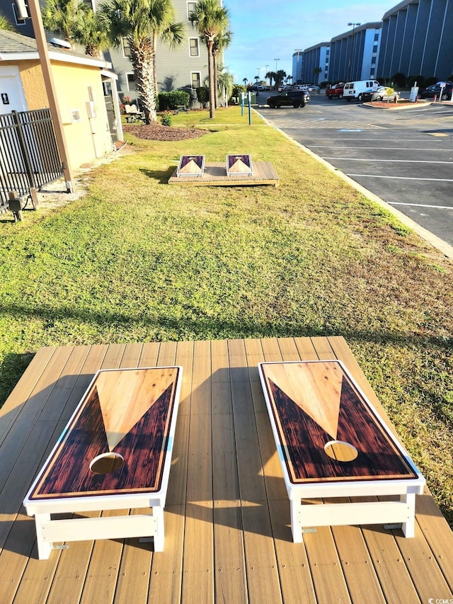 5905 S Kings Hwy Unit 1106, Myrtle Beach, SC 29575 - view of wooden terrace