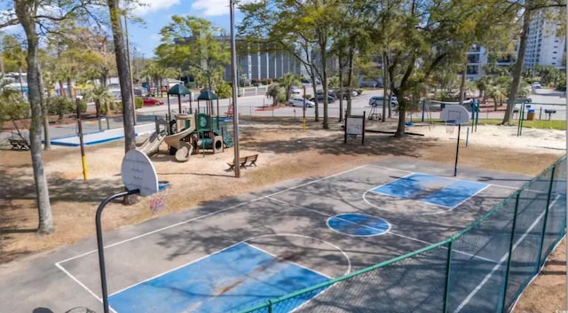 5905 S Kings Hwy Unit 1106, Myrtle Beach, SC 29575 - view of sport court featuring community basketball court