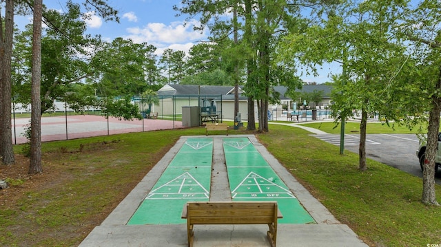 6681 Wisteria Dr, Myrtle Beach, SC 29588 - view of property's community with shuffleboard