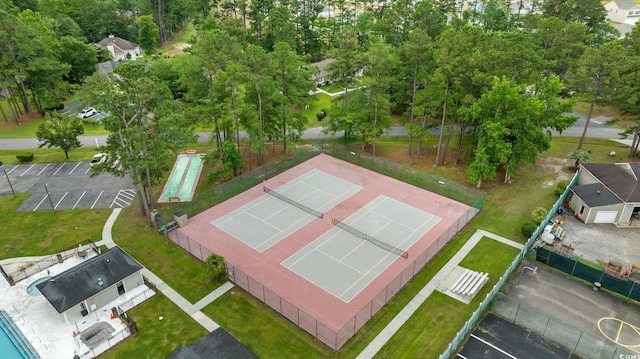 6681 Wisteria Dr, Myrtle Beach, SC 29588 - bird's eye view of a tree filled landscape