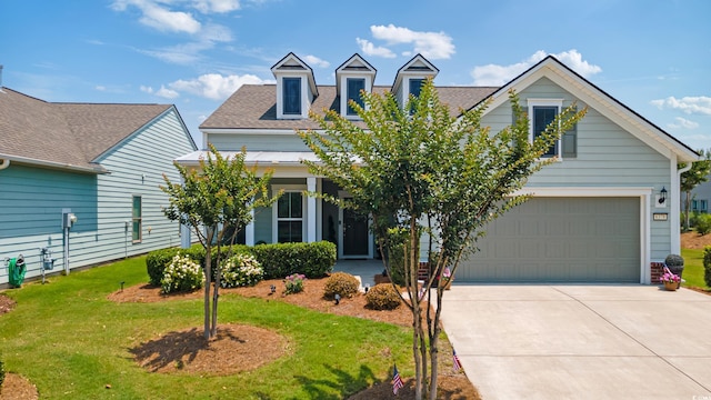 6378 Torino Ln, Myrtle Beach, SC 29572 - view of front facade with driveway, a front yard, and a garage