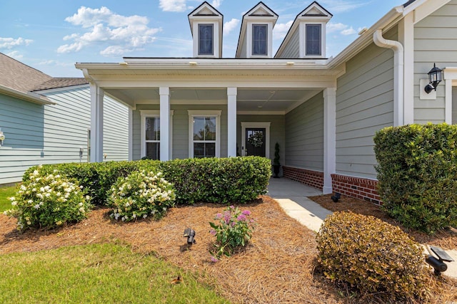 6378 Torino Ln, Myrtle Beach, SC 29572 - doorway to property featuring covered porch