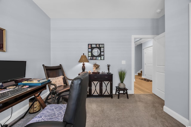 1352 Jolly Roger Dr, North Myrtle Beach, SC 29582 - carpeted office featuring baseboards