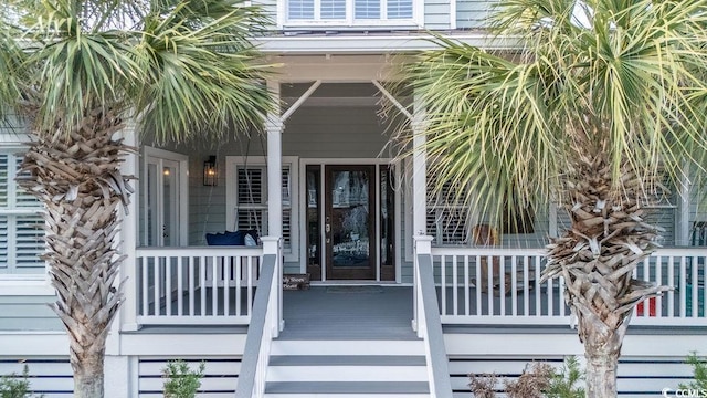 70 Beachwalker Ct, Georgetown, SC 29440 - entrance to property with covered porch
