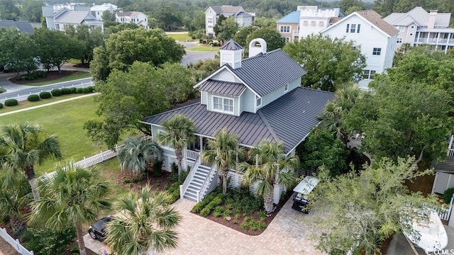 70 Beachwalker Ct, Georgetown, SC 29440 - view from above of property