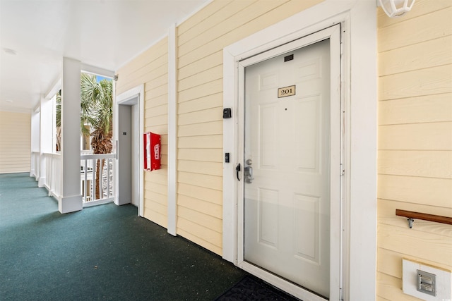 4705 Wild Iris Dr Unit 201, Myrtle Beach, SC 29577 - doorway to property with a porch