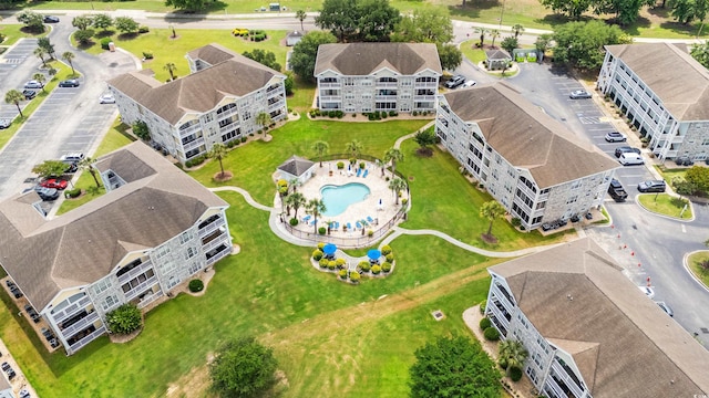 4705 Wild Iris Dr Unit 201, Myrtle Beach, SC 29577 - aerial view of a pool area
