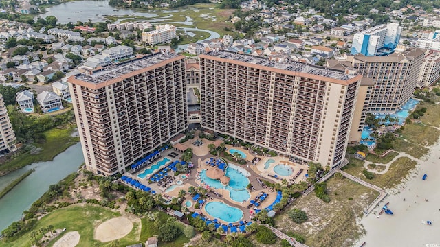 100 N Beach Blvd Unit 710, North Myrtle Beach, SC 29582 - drone / aerial view of a nearby body of water