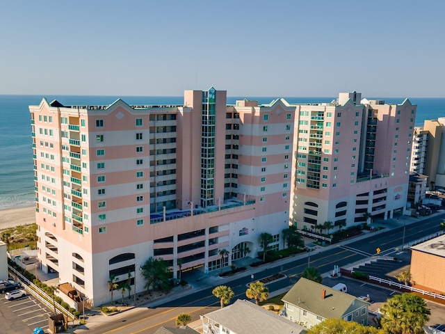1903 S Ocean Blvd Unit 1110, North Myrtle Beach, SC 29582 - view of apartment building / complex featuring a water view