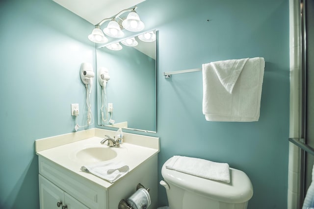 1903 S Ocean Blvd Unit 1110, North Myrtle Beach, SC 29582 - bathroom featuring vanity and toilet