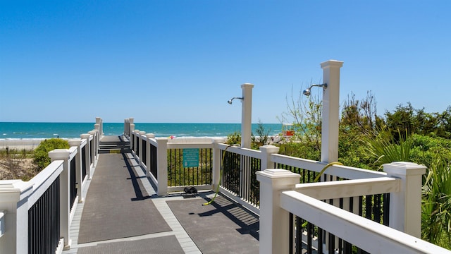 1903 S Ocean Blvd Unit 1110, North Myrtle Beach, SC 29582 - view of home's community featuring view of water and beach