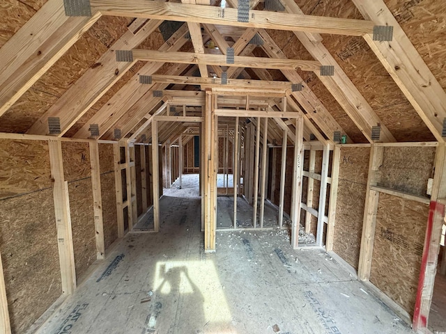 402 S Magnolia Ave, Andrews, SC 29510 - view of unfinished attic