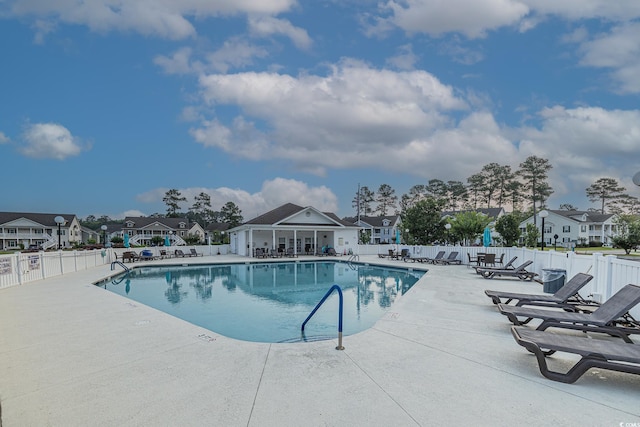 648 Sunnyside Dr Unit 102, Murrells Inlet, SC 29576 - community pool featuring a patio area and a residential view