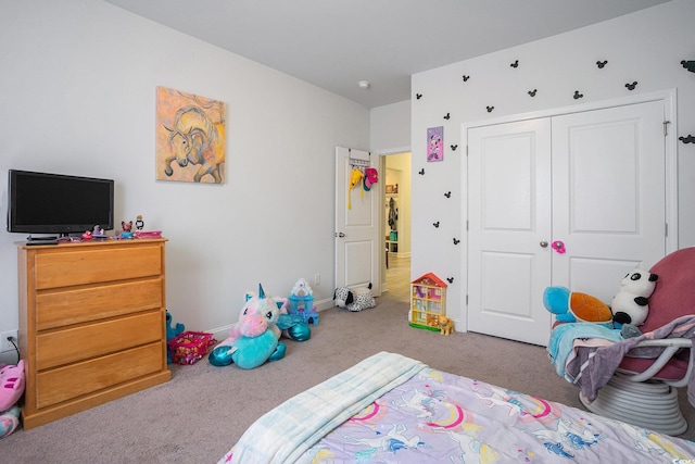 409 Spring View Ct, Little River, SC 29566 - carpeted bedroom featuring a closet and baseboards