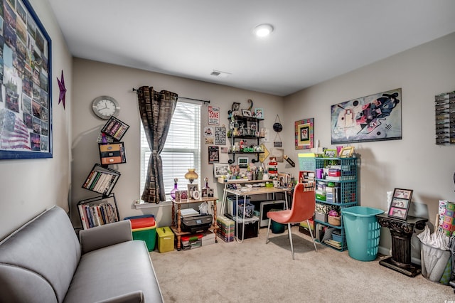 5013 Sassari St, Myrtle Beach, SC 29579 - office area featuring carpet flooring