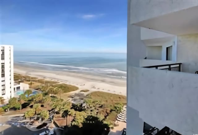 2001 S Ocean Blvd Unit 1109, Myrtle Beach, SC 29575 - water view featuring local beach