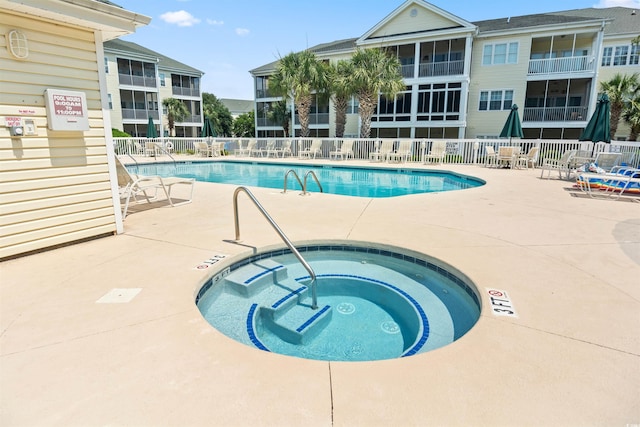 601 Hillside Dr N Unit 1931, North Myrtle Beach, SC 29582 - community pool with a hot tub and a patio