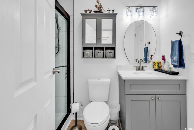 1870 Auburn Dr Unit 22A, Surfside Beach, SC 29575 - full bath featuring vanity, toilet, and tiled shower