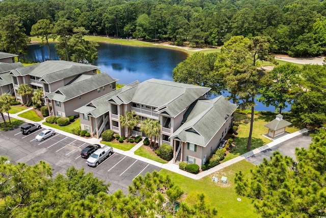117 Pinehurst Ln Unit 5-J, Pawleys Island, SC 29585 - aerial view of a nearby body of water and a forest