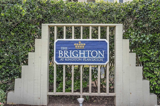 8560 Queensway Blvd Unit 106, Myrtle Beach, SC 29572 - view of community sign