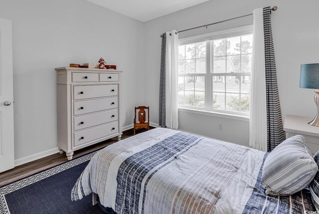 832 Windsor Rose Dr, Conway, SC 29526 - bedroom featuring wood finished floors and baseboards