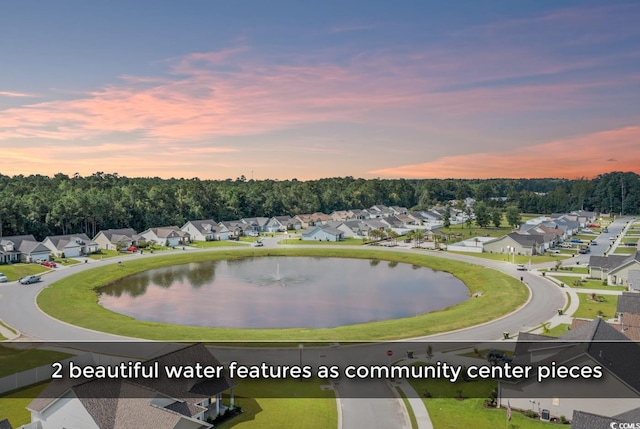 832 Windsor Rose Dr, Conway, SC 29526 - aerial perspective of suburban area with a nearby body of water