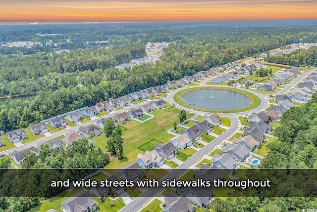 832 Windsor Rose Dr, Conway, SC 29526 - aerial view of residential area with a forest