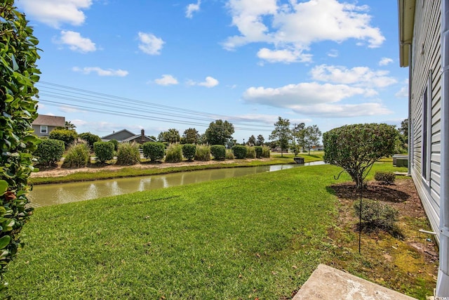 155 Lazy Willow Ln Unit 103, Myrtle Beach, SC 29572 - view of grassy yard with a water view