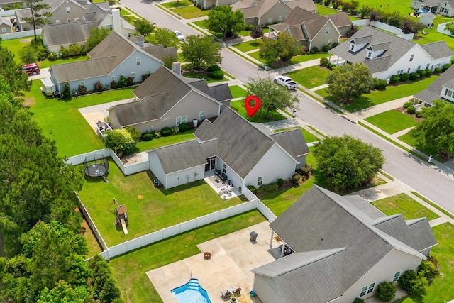 136 Southbury Dr, Myrtle Beach, SC 29588 - aerial perspective of suburban area